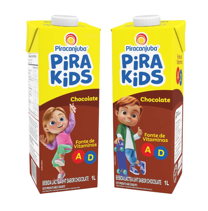 Achocolatado Pirakids 1L - Piracanjuba