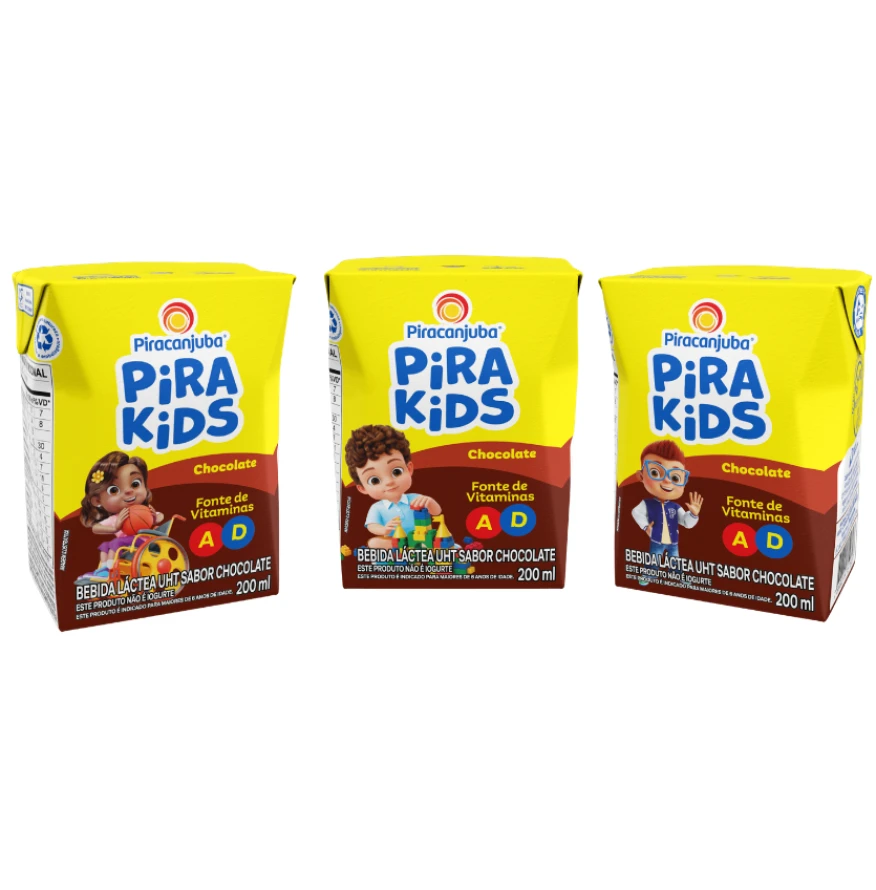 Achocolatado Pirakids 200ml - Piracanjuba