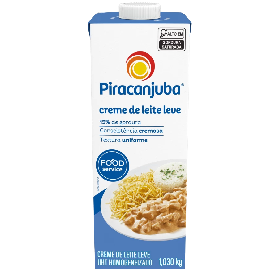 Creme de Leite 1,030kg - Piracanjuba
