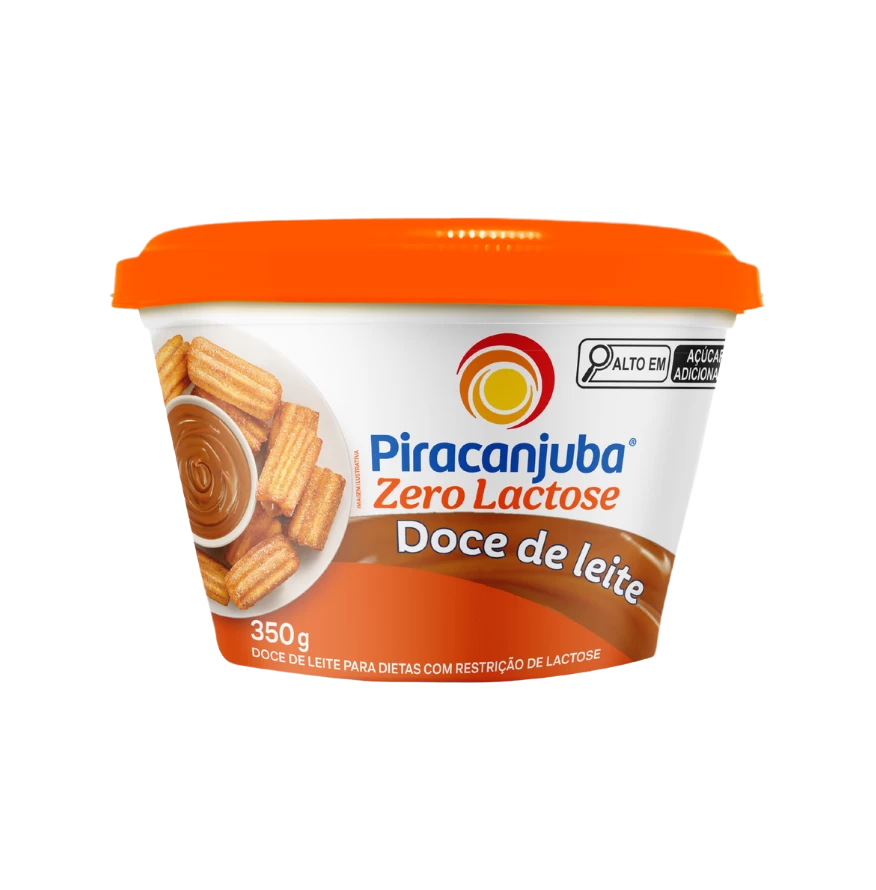 Doce de Leite Zero Lactose 350g - Piracanjuba