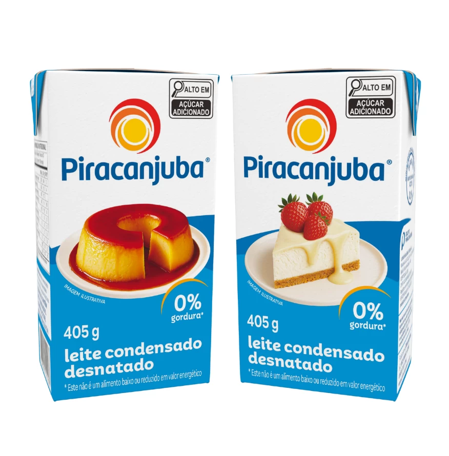 Leite Condensado 0% Gordura 405g - Piracanjuba