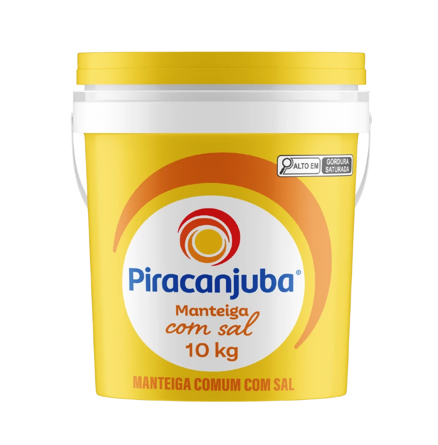 Manteiga com Sal 10kg - Piracanjuba