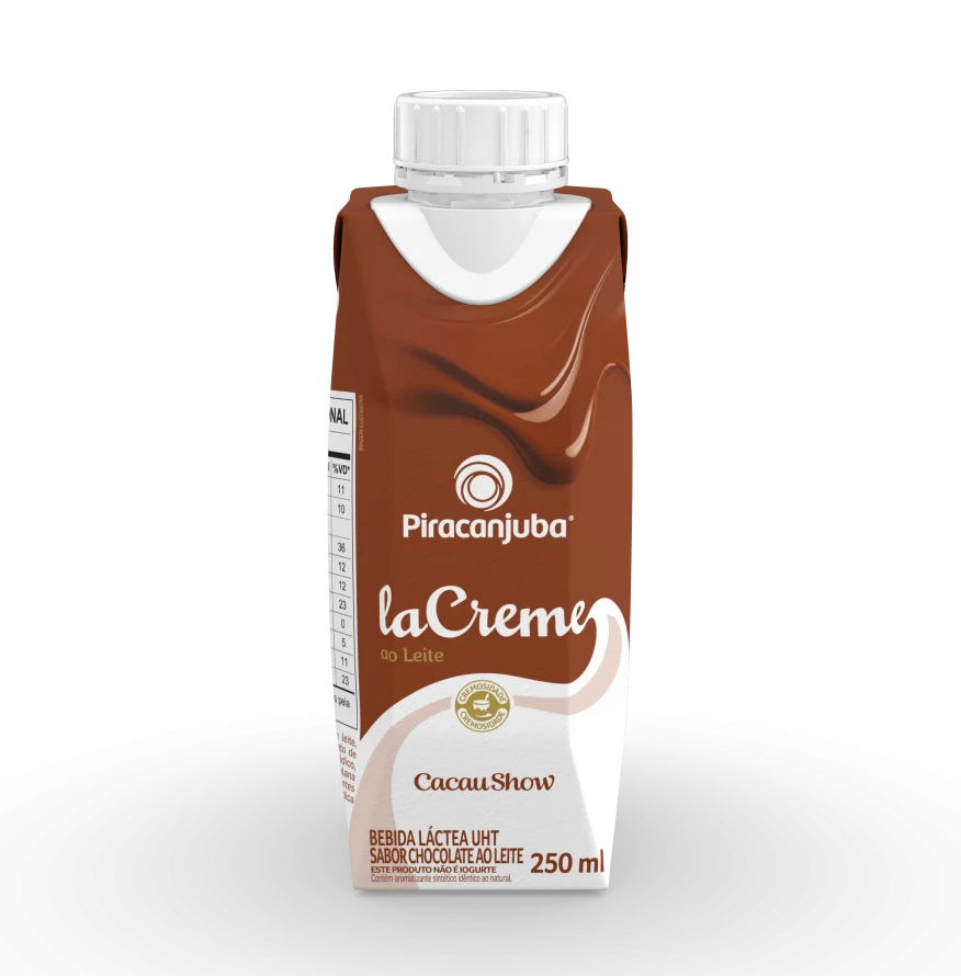 + Cacau Show laCreme Ao Leite 250ml - Piracanjuba
