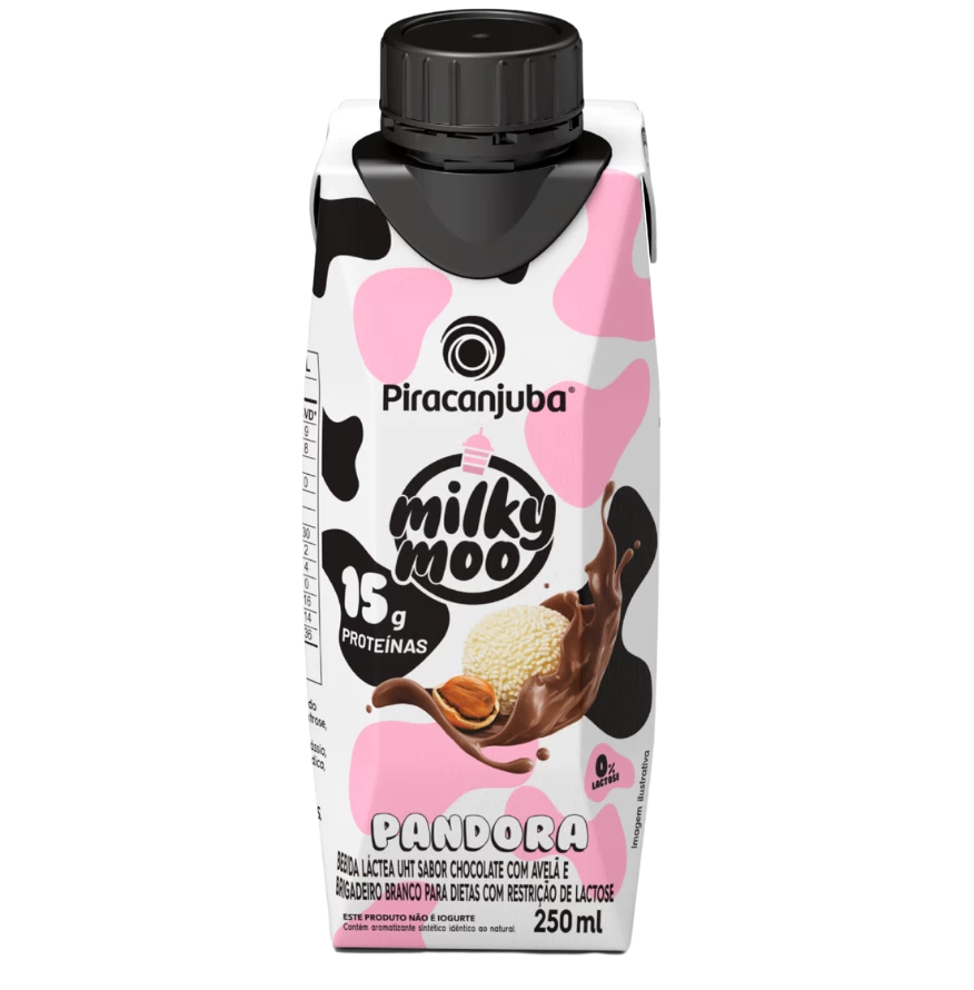 + Milky Moo Pandora 250 ml - Piracanjuba
