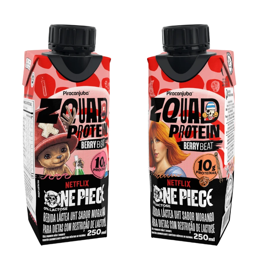 Zquad Berry Beat 250 ml - Piracanjuba