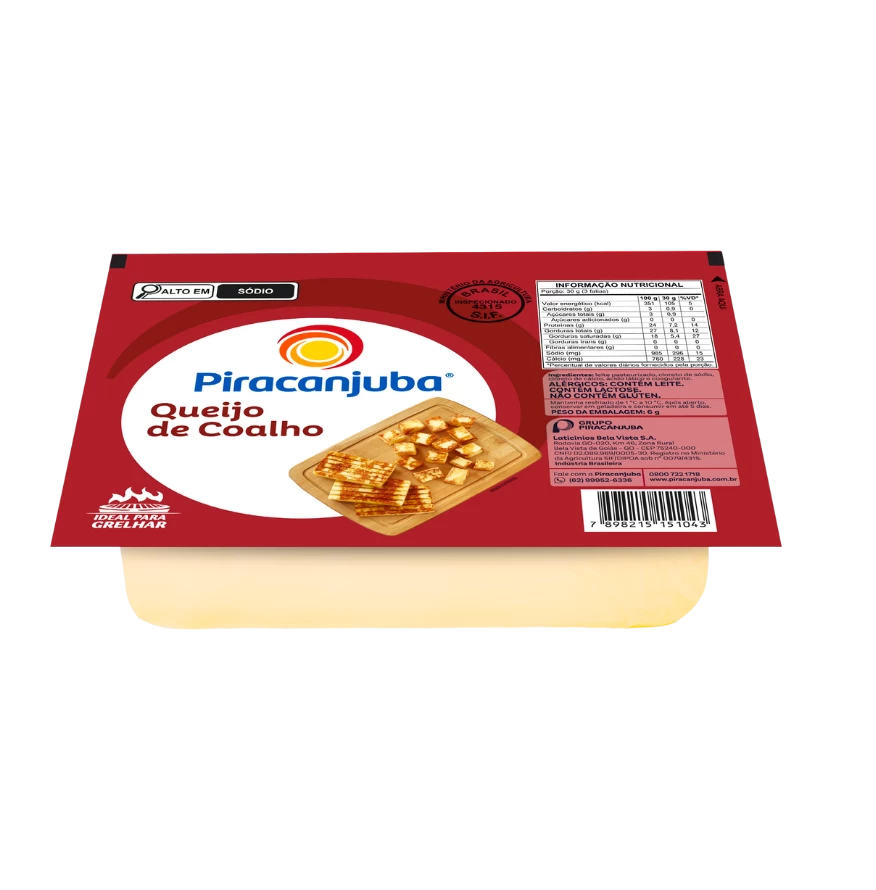 Queijo de Coalho 700g - Piracanjuba