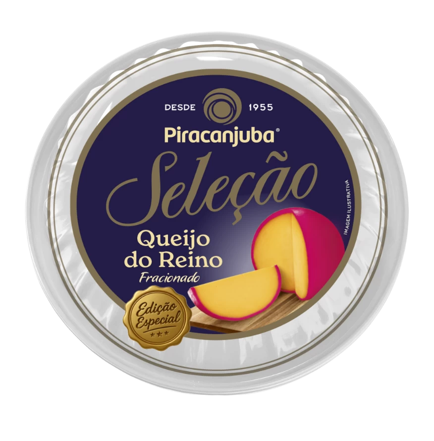 Queijo do Reino Fracionado Seleção (Edição Especial) - Piracanjuba