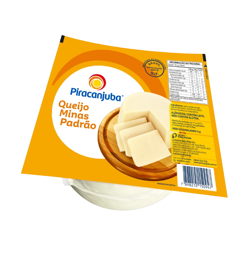 Queijo Minas (Padrão) - Piracanjuba