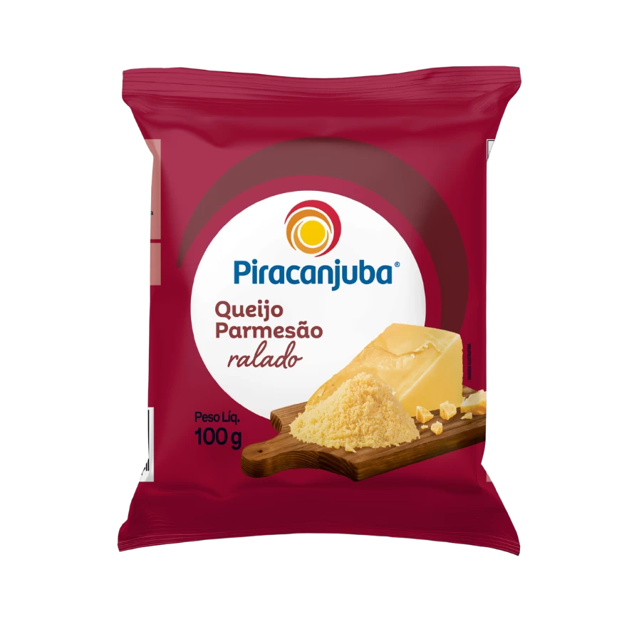 Queijo Parmesão Ralado 100g - Piracanjuba