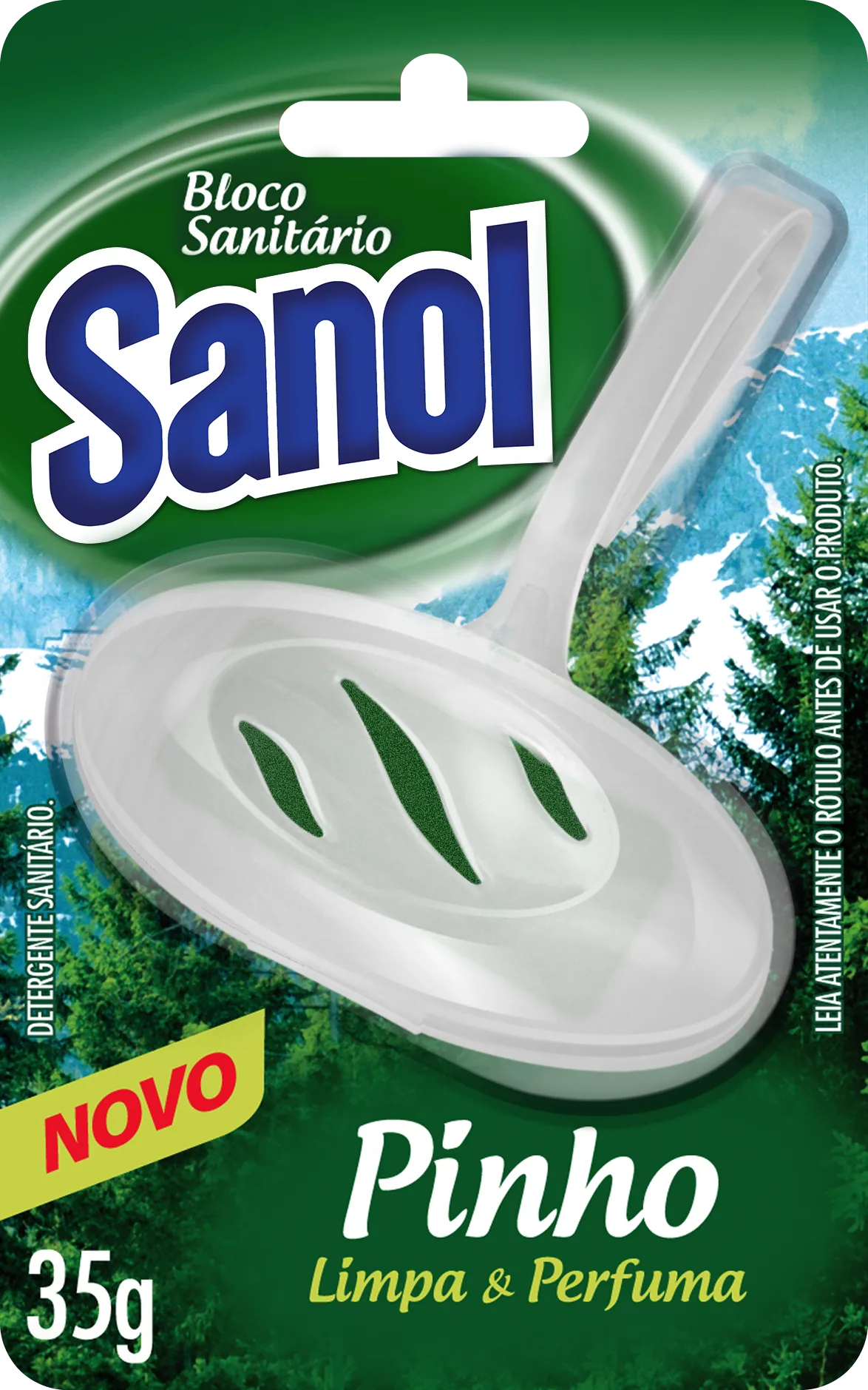 Bloco Sanitário Sanol Pinho 35g - Sanol