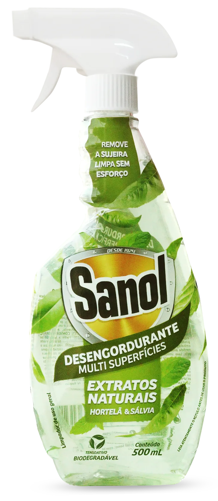 Desengordurante Sanol Extratos Naturais Gatilho 500ml - Sanol