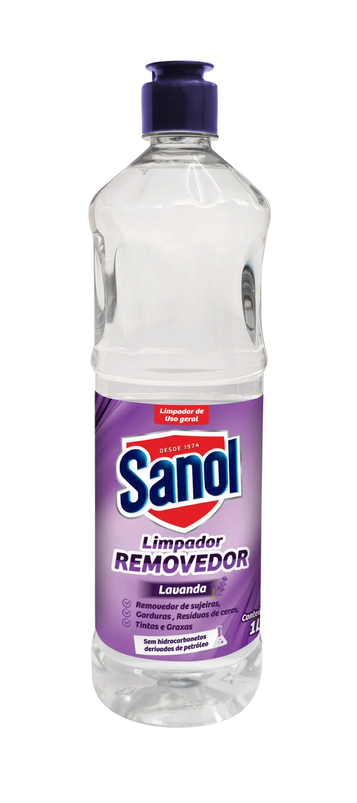 Limpador Removedor Sanol Lavanda 1L - Sanol