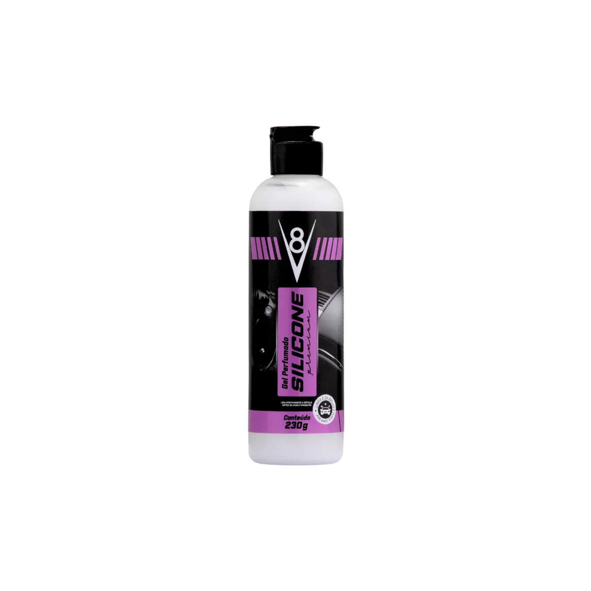 GEL PERFUMADO SILICONE 230G - V8 Autocare