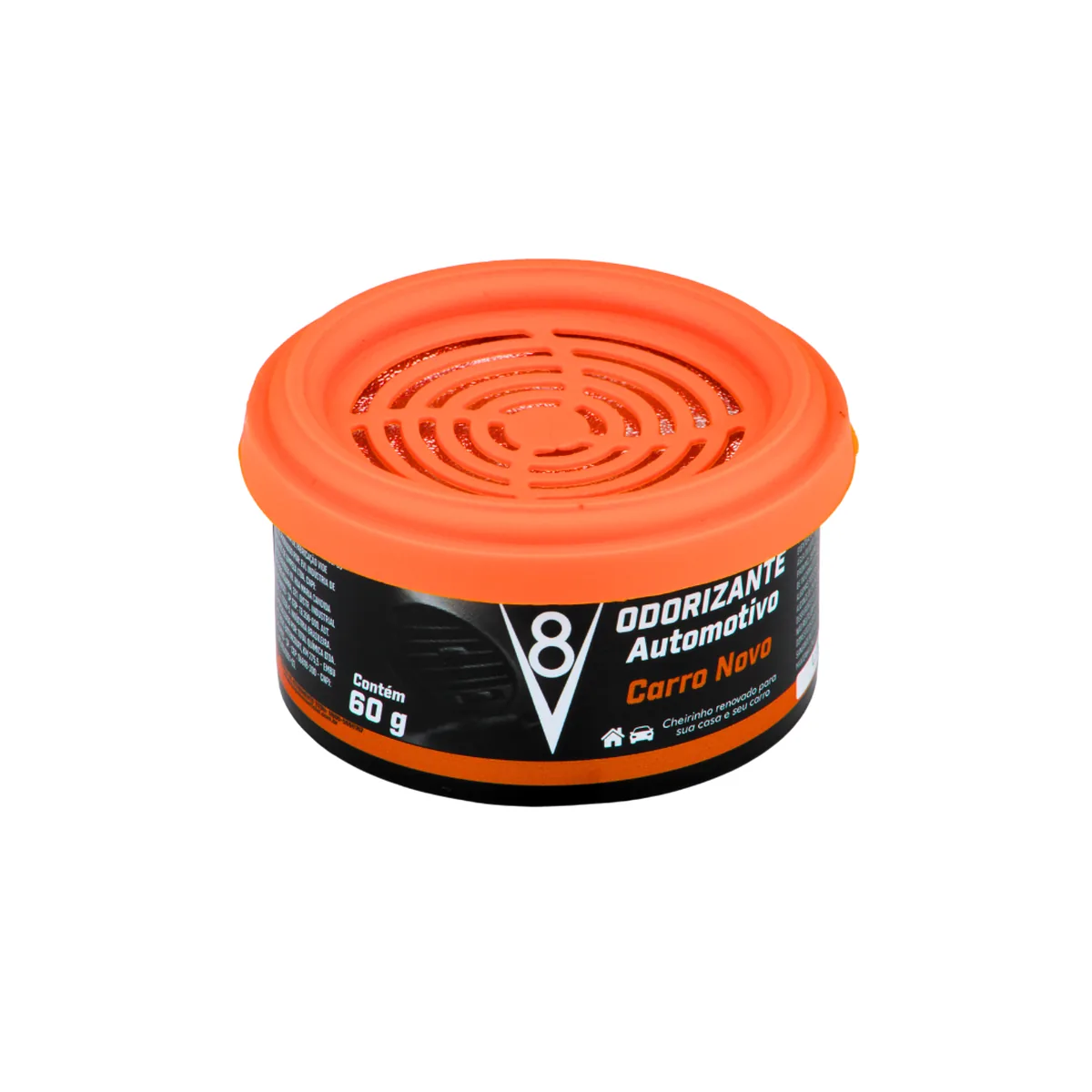 ODORIZADOR POTE CARRO NOVO 60G - V8 Autocare